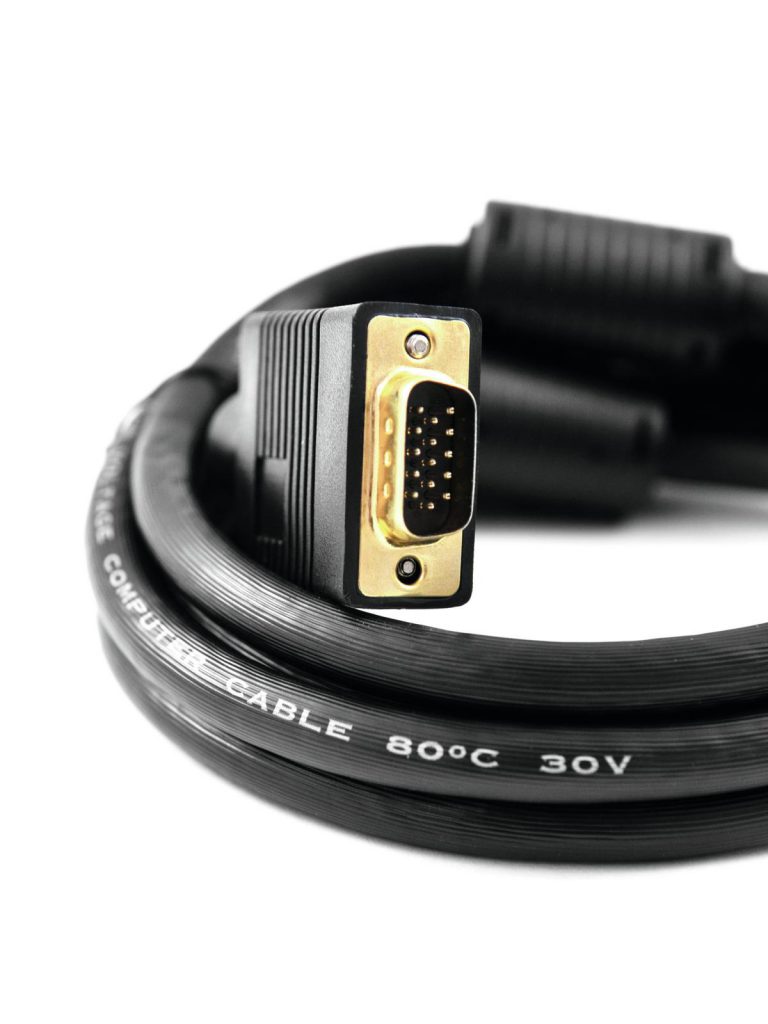 SOMMER CABLE SUB-D cable 1.8m bk