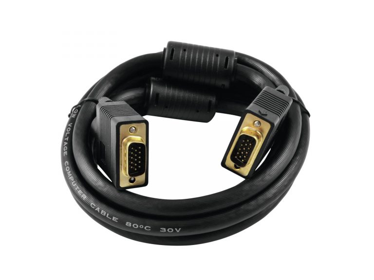 SOMMER CABLE SUB-D cable 1.8m bk