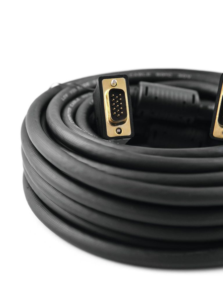 SOMMER CABLE SUB-D cable 10m bk