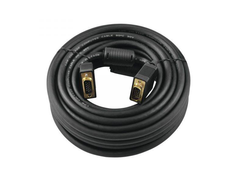 SOMMER CABLE SUB-D cable 10m bk