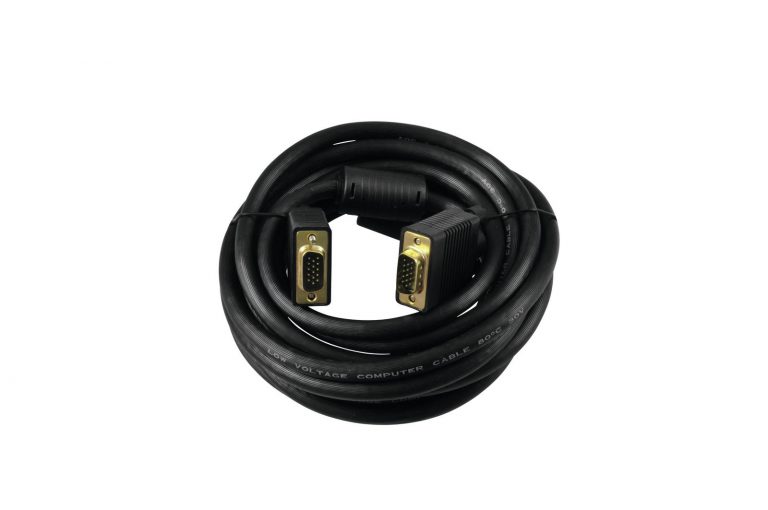 SOMMER CABLE SUB-D cable 5m bk