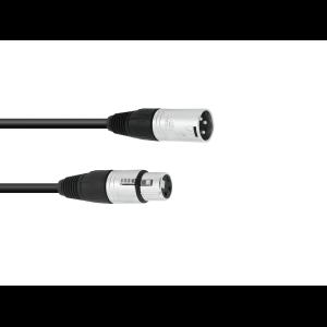 SOMMER CABLE XLR cable 3pin 20m bk Neutrik