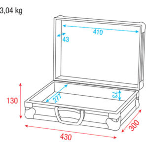 Universal Foam Case Baule schiuma universale 1