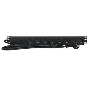 19" 1U Main Power Strip 8 8 prese