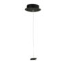 3-Phase Ceiling Suspension Kit Nero (RAL9004) - Con cavo in acciaio max. 1500 mm