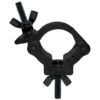 32 mm Compact Half Coupler SWL: 50 Kg, Nero