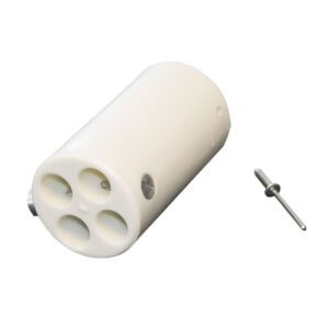 4-way connector replacement 40,6 (diametro)mm, Bianco