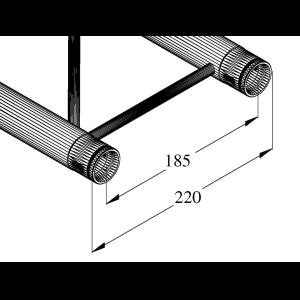 ALUTRUSS DECOLOCK DQ2-1000 2-way Cross Beam