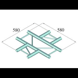 ALUTRUSS DECOLOCK DQ2-PAC41H 4-way Cross Piece