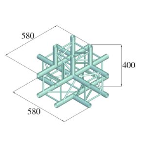 ALUTRUSS DECOLOCK DQ4-PAT51 5-Way Corner