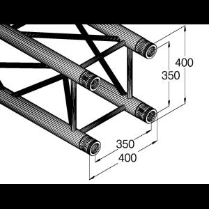 ALUTRUSS QUADLOCK GL400-1500 4-Way Cross Beam