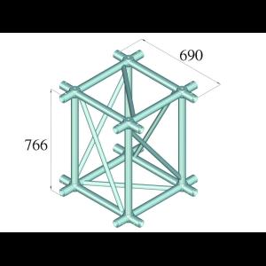 ALUTRUSS QUADLOCK TQ390-MCB Universal Crossing