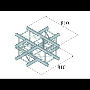 ALUTRUSS QUADLOCK TQ390-QQT41 4-Way Cross Piece