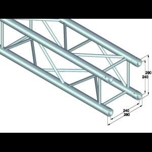 ALUTRUSS Set QUADLOCK QL-ET34-2000 + Truss transport board