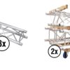 ALUTRUSS Set TRILOCK E-GL33 2000 + Truss transport board