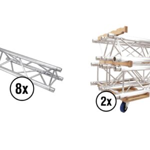 ALUTRUSS Set TRILOCK E-GL33 2000 + Truss transport board