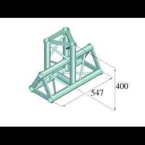 ALUTRUSS TRISYSTEM PAT-35 T-pc 3-way vert.