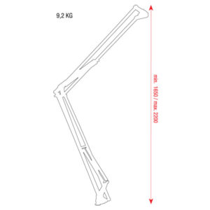 Broadcast Stand 1650-2200mm