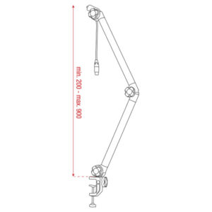 Broadcast Stand PRO connettori Neutrik inclusi