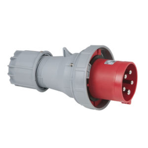 CEE 125A 400V 5p Plug Male Rosso, IP67