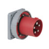 CEE 125A 400V 5p Socket Male Rosso, IP67