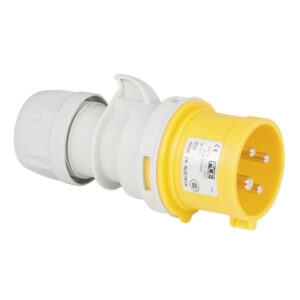 CEE 16A 110V 4p Plug Male Giallo, IP44