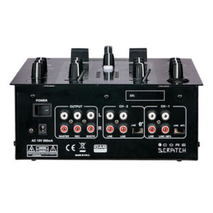 CORE Scratch Mixer da DJ a 2 canali