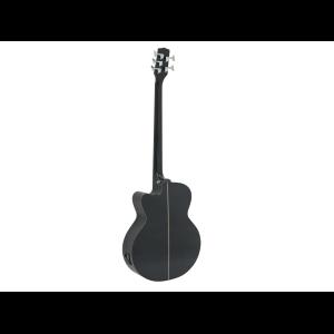 DIMAVERY AB-455 Acoustic Bass, 5-string, schwarz