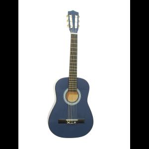 DIMAVERY AC-303 Classical Guitar 1/2, blue