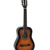 DIMAVERY AC-303 Classical Guitar 1/2 sunburst