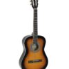 DIMAVERY AC-303 Classical Guitar 3/4 sunburst