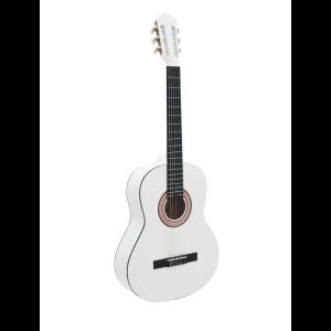 DIMAVERY AC-303 Classical Guitar, white