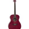 DIMAVERY AW-303 Western guitar red