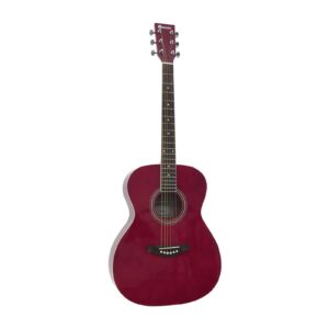 DIMAVERY AW-303 Western guitar red