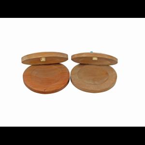 DIMAVERY Castanets, wood 2x