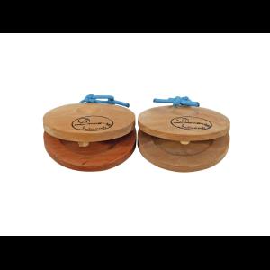 DIMAVERY Castanets, wood 2x