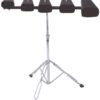 DIMAVERY DP-10 Cow Bell Set with stand