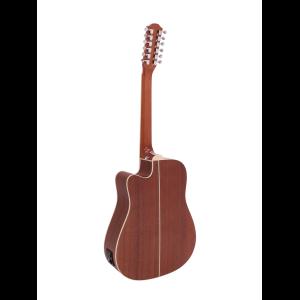 DIMAVERY DR-612 Western guitar 12-string, nature