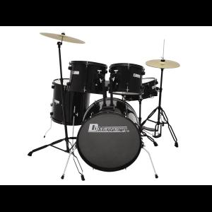 DIMAVERY DS-200 Drum set, black