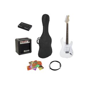 DIMAVERY EGS-10X electric guitar set, white