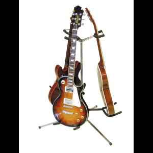 DIMAVERY Guitar Stand 3-fold bk