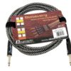 DIMAVERY Instrument-cable, 3m, bk/sil