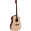 DIMAVERY JK-500 Western guitar, Cutaway, nature