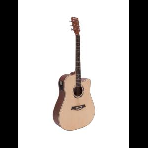 DIMAVERY JK-500 Western guitar, Cutaway, nature