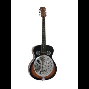 DIMAVERY RS-300 Resonator guitar sunburst