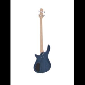 DIMAVERY SB-321 E-Bass, blue hi-gloss