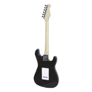 DIMAVERY ST-203 E-Guitar LH, black