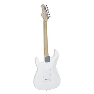 DIMAVERY ST-203 E-Guitar, white