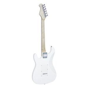 DIMAVERY ST-312 E-Guitar, white