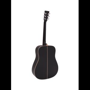 DIMAVERY STW-40 Western guitar, black